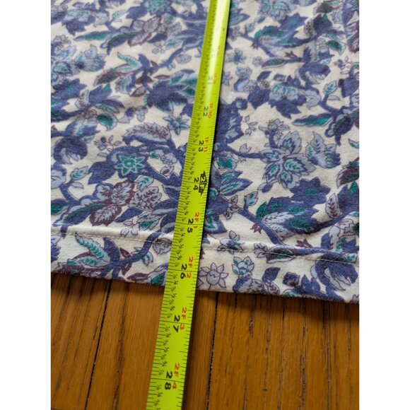 Liz Thomas Plus Womens Floral Button Shoulder Top Size 22 - Picture 7 of 7